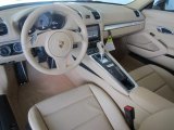 2014 Porsche Cayman S Luxor Beige Interior