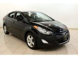 2012 Midnight Black Hyundai Elantra GLS #80723393