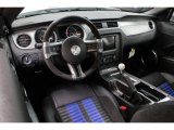 2014 Ford Mustang Shelby GT500 Coupe Shelby Charcoal Black/Blue Accents Interior