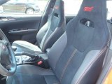 2013 Subaru Impreza WRX STi 4 Door Orange Special Edition Black Interior