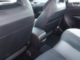 2013 Subaru Impreza WRX STi 4 Door Orange Special Edition Rear Seat