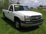 2003 Summit White Chevrolet Silverado 1500 Regular Cab 4x4 #80785656