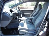 2007 Honda Civic LX Sedan Gray Interior