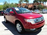 2007 Redfire Metallic Ford Edge SEL Plus #80785100