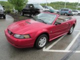 2001 Ford Mustang V6 Convertible Front 3/4 View