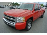 2011 Victory Red Chevrolet Silverado 1500 LS Extended Cab #80785528