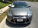 2012 Sterling Grey Metallic Ford Focus SEL Sedan #80785081
