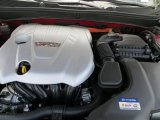2013 Hyundai Sonata Hybrid Limited 2.4 Liter h DOHC 16-Valve D-CVVT 4 Cylinder Gasoline/Electric Hybrid Engine