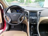 2013 Hyundai Sonata Hybrid Limited Dashboard