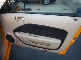 2008 Ford Mustang GT/CS California Special Coupe Door Panel