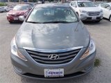 2013 Harbor Gray Metallic Hyundai Sonata GLS #80785050