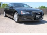 2013 Phantom Black Pearl Effect Audi A8 L 4.0T quattro #80785602