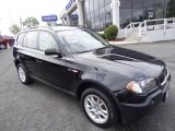 2005 BMW X3 2.5i Front 3/4 View