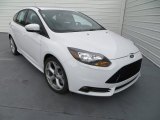 Oxford White Ford Focus in 2013