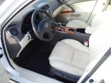 2009 Lexus IS 250 AWD Ecru Interior