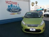 2013 Lime Squeeze Ford Fiesta SE Sedan #80837856