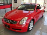 2003 Laser Red Infiniti G 35 Coupe #80838292