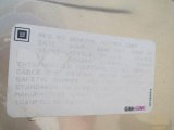 1995 Buick LeSabre Custom Info Tag