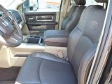 2011 Dodge Ram 2500 HD Laramie Longhorn Crew Cab 4x4 Light Pebble Beige/Bark Brown Interior