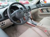 2005 Subaru Outback 2.5i Limited Wagon Taupe Interior