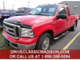 2005 Red Clearcoat Ford F250 Super Duty XLT SuperCab #80838276