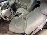 1999 Ford Mustang V6 Convertible Medium Parchment Interior
