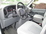 2007 Ford E Series Van E350 Super Duty XLT Passenger Medium Flint Grey Interior