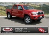 2013 Barcelona Red Metallic Toyota Tacoma V6 TRD Double Cab 4x4 #80837702