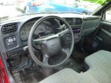 2002 GMC Sonoma SL Regular Cab Graphite Interior