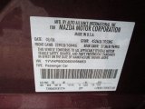 2006 MAZDA6 Color Code for Dark Cherry Metallic - Color Code: 32M