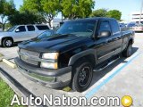 2005 Black Chevrolet Silverado 1500 Z71 Extended Cab 4x4 #80895336