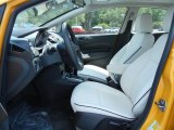 2013 Ford Fiesta Titanium Sedan Cashmere Leather Interior