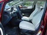 2013 Ford Fiesta Titanium Sedan Cashmere Leather Interior