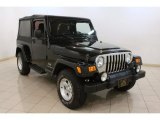 2005 Black Jeep Wrangler Unlimited 4x4 #80895433