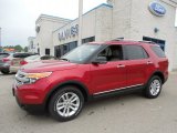 2012 Red Candy Metallic Ford Explorer XLT 4WD #80895202