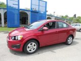 2013 Crystal Red Tintcoat Chevrolet Sonic LS Sedan #80894938