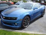 2013 Kinetic Blue Metallic Chevrolet Camaro SS Hot Wheels Special Edition Coupe #80894806