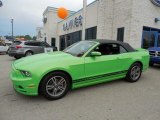 2013 Gotta Have It Green Ford Mustang V6 Premium Convertible #80895193