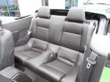 2013 Ford Mustang V6 Premium Convertible Rear Seat