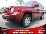 2014 Deep Cherry Red Crystal Pearl Jeep Patriot Sport #80895050