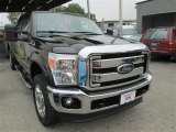 2011 Tuxedo Black Ford F350 Super Duty Lariat Crew Cab 4x4 #80894907