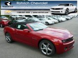 2013 Crystal Red Tintcoat Chevrolet Camaro LT/RS Convertible #80895605