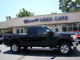 2011 Tuxedo Black Metallic Ford F250 Super Duty XLT SuperCab 4x4 #80895282