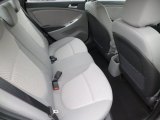 2012 Hyundai Accent GLS 4 Door Rear Seat