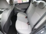2012 Hyundai Accent GLS 4 Door Rear Seat