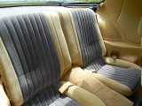 1986 Pontiac Firebird Trans Am Rear Seat