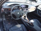 2011 BMW 3 Series 335i Sedan Black Interior