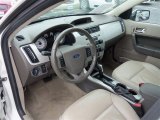 2010 Ford Focus SEL Sedan Medium Stone Interior