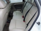 2010 Ford Focus SEL Sedan Rear Seat