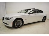 Mineral White Metallic BMW 7 Series in 2011